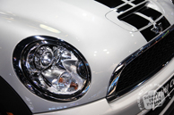 Mini Cooper, headlight, Chicago Auto Show, stock photos, free images, royalty free pictures