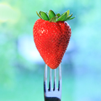 strawberry, strawberry photos, fruit photo, utensil fork, free stock photo, free picture, free image download, stock photography, stock images, royalty-free image