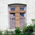 window, damaged window, sealed window, abandoned building, architecture photo, building, free stock photos, free images, royalty-free image