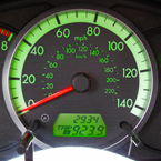 speedometer, car's dashboard, car, automobile, photo, free photo, stock photos, royalty-free image