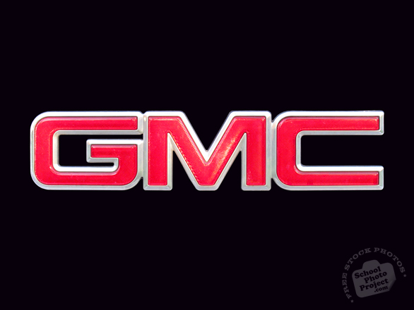 GMC logo, GMC brand, General Motors Corporation, car, auto, automobile, transportation, free foto, free photo, picture, image, free images download, stock photography, stock images, royalty-free image