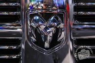 Dodge Ram logo, Chicago Auto Show, stock photos, free images, royalty free pictures