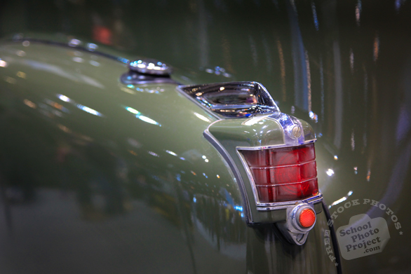 Military Cadillac, tail light, Chicago Auto Show, stock photos, free images, royalty free pictures