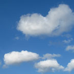 sunny, clouds, sky, cloudscape picture, free stock photo, royalty-free image