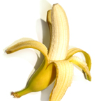 banana, peeled banana picture, free stock photo, royalty-free image