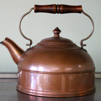 kettle, copper teapot picture, free stock photo, royalty-free image
