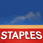 Staples, logo, brand, identity, free logo mark, free stock photo, free picture, stock photography, royalty-free image