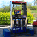 gas pump, Clark gas station, gasoline, petroleum, daily objects, free stock photo, picture, free images download, stock photography, royalty-free image
