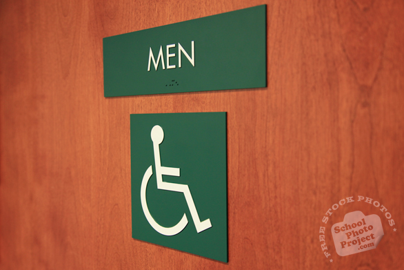men restroom, toilet, accessible toilet, daily objects, free stock photo, picture, free images download, stock photography, royalty-free image