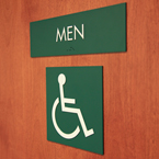 men restroom, toilet, accessible toilet, daily objects, free stock photo, picture, free images download, stock photography, royalty-free image