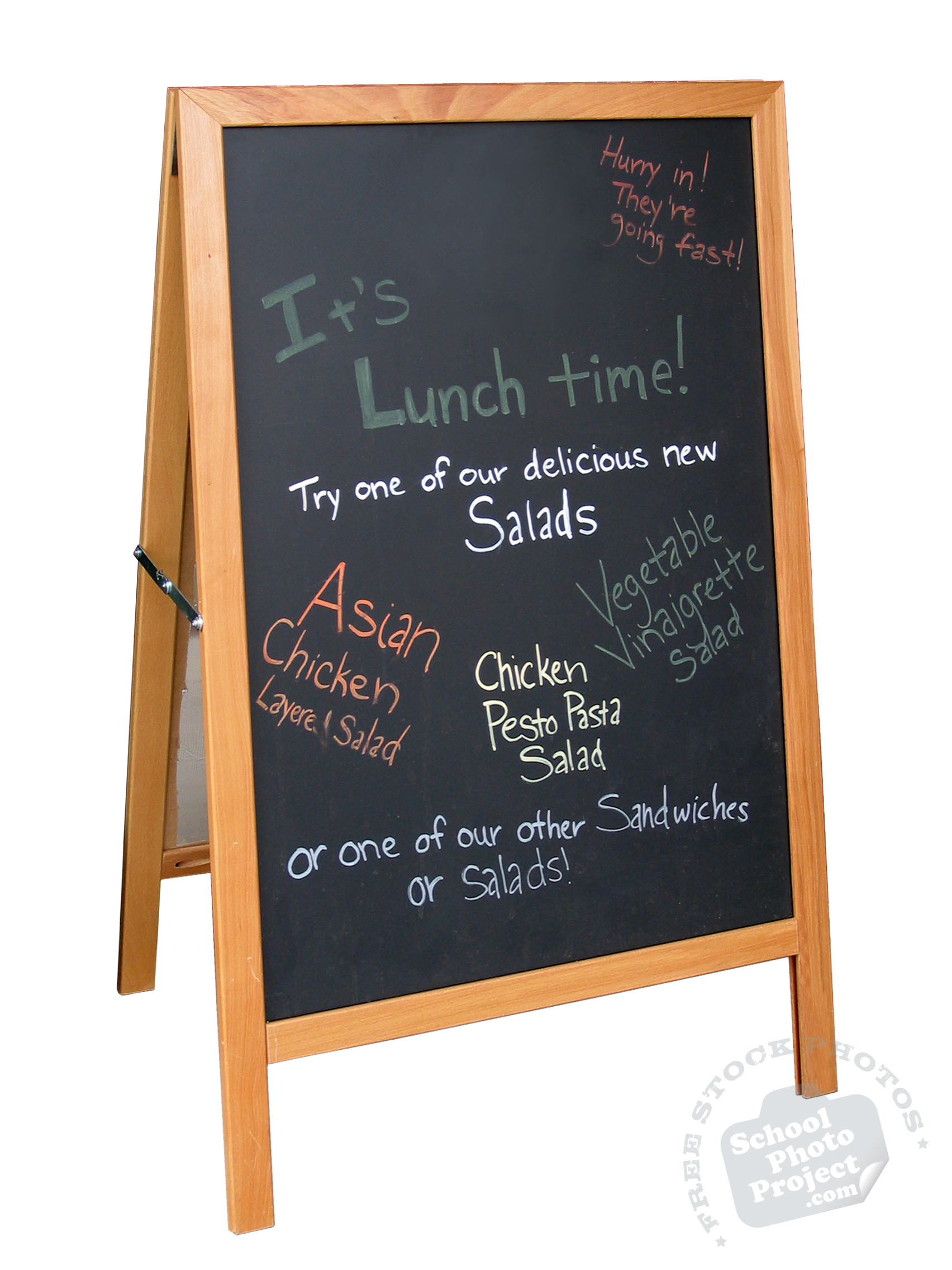 Easel Sign, FREE Stock Photo, Image, Picture: Menu Chalkboard Sign, Royalty-Free Sign ...