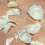 garlic skin, peeled garlic, vegetable photos, veggie, free stock photo, royalty-free image