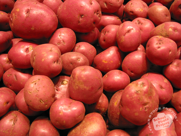 potato, potato photo, red potato, vegetable, fresh veggie, vegetable photo, free stock photo, free picture, stock photography, royalty-free image
