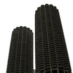 Marina Towers, Chicago, skyline, skyscraper, architecture, building, photo, free photo, stock photos, royalty-free image