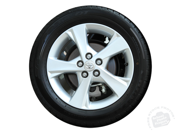 car tire, new tyre, Toyota car tire, wheel, car, auto, automobile, free foto, free photo, picture, image, free images download, stock photography, stock images, royalty-free image