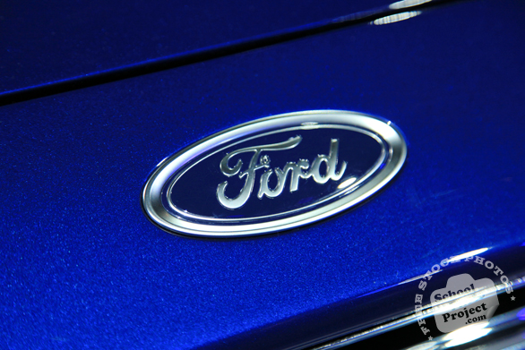 Ford logo, Ford brand, Chicago Auto Show, stock photos, free images, royalty free pictures