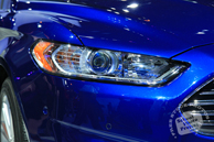 Ford Fusion, Ford car, headlight, Chicago Auto Show, stock photos, free images, royalty free pictures