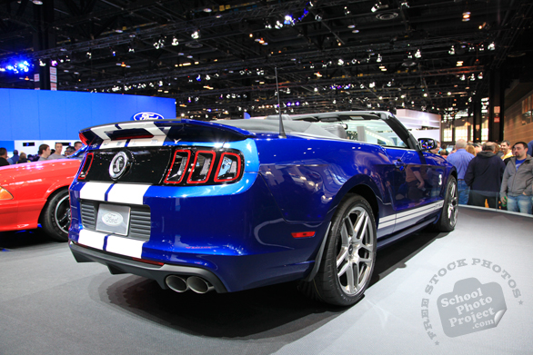 Ford Shelby GT500, Ford sports car, Chicago Auto Show, stock photos, free images, royalty free pictures