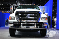 Ford truck, F-650, F-750, Ford super duty truck, Chicago Auto Show, stock photos, free images, royalty free pictures
