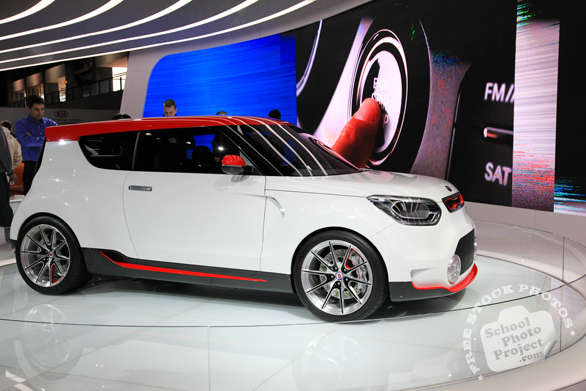 KIA Trackster, concept car, Chicago Auto Show, stock photos, free images, royalty free pictures