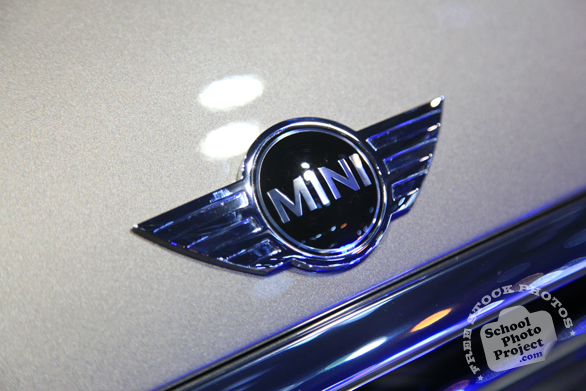 Mini, Chicago Auto Show Photo Album: Mini Cooper Metallic Logo, Royalty ...