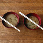 miso soup, soup, Japanese Food, bowl, chopsticks, table, food photo, free photo, free stock photo, free picture, royalty-free image