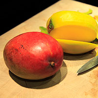 mango, cutting mango picture, free photo, royalty-free image