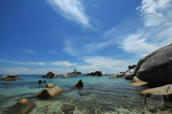 tranquil scenes, tropical island, peaceful scenery, stone, big rocks, rock sediments, tropical islands, beach, seaside, seascape, sunny day, beautiful panorama, landscape, nature photo, desktop wallpaper, free stock photo, free images, stock photography, royalty-free image
