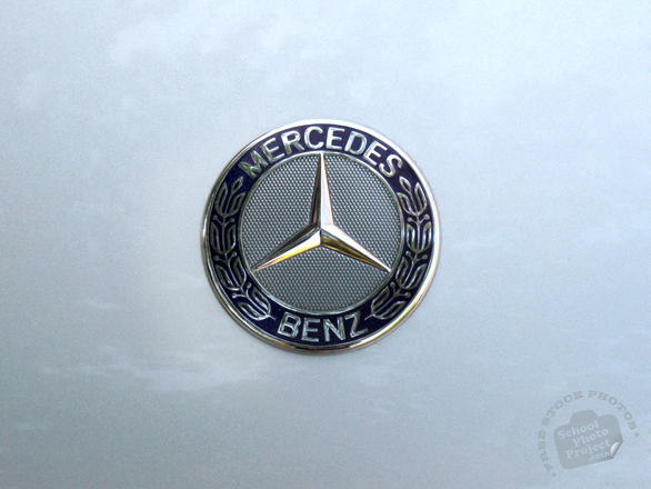 Mercedes-Benz, logo, brand, mark, car, automobile identity, free stock photo, free picture, stock photography, royalty-free image