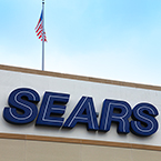 Sears logo, Sears Department Store sign, Sears product mark, corporate identity images, logo photos, brand pictures, logo mark, free photo, stock photos, free images, royalty-free image, photography