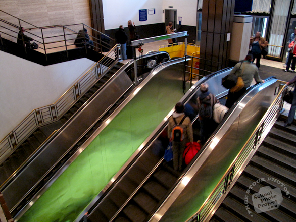 escalator, people riding escalator, stairs, lift, building equipment, daily objects, stock photos, free foto, free photos, free images download, stock photography, stock images, royalty-free image